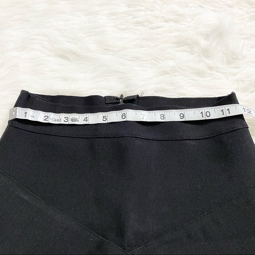 Black Bandage Mini Skirt - Picture 3 of 6
